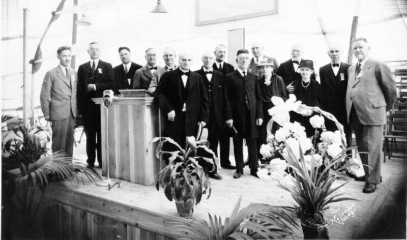 Platform party for fiftieth anniversary of the Evangelical Covenant Church