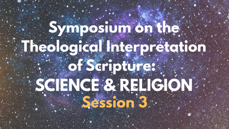 White and yellow text on a space background