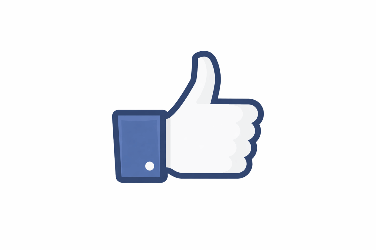 Facebook thumbs up 